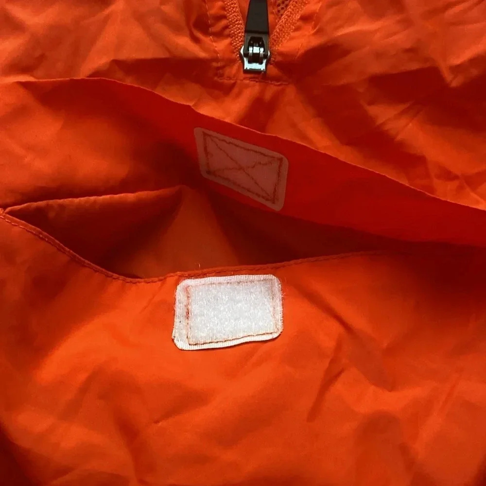 City Streets Orange Windbreaker - Picture 3 of 4